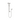 Waterworks Easton Classic Handshower on Bar with White Porcelain Handle in Chrome